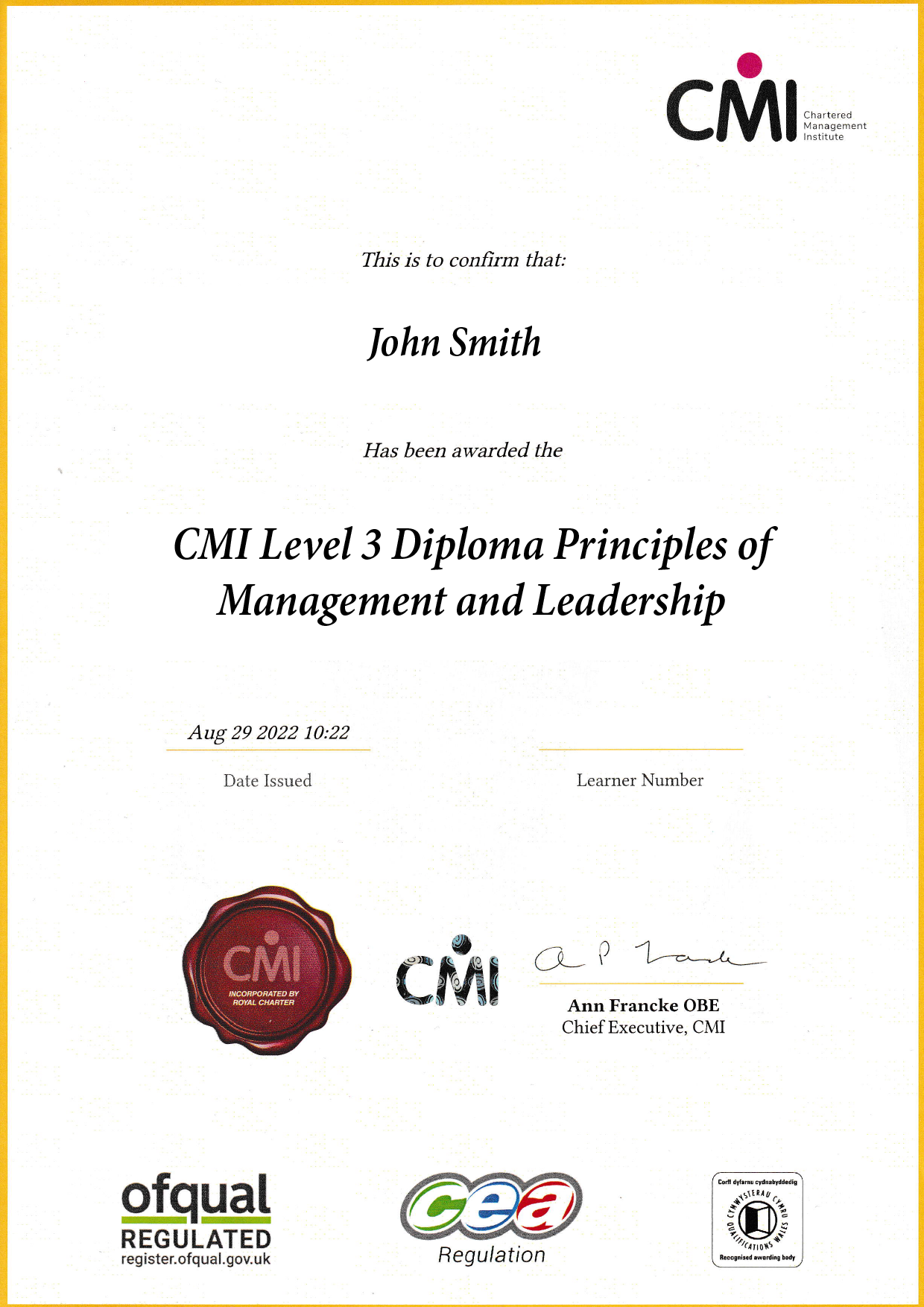 cmi level 3 leadership and management assignment answers